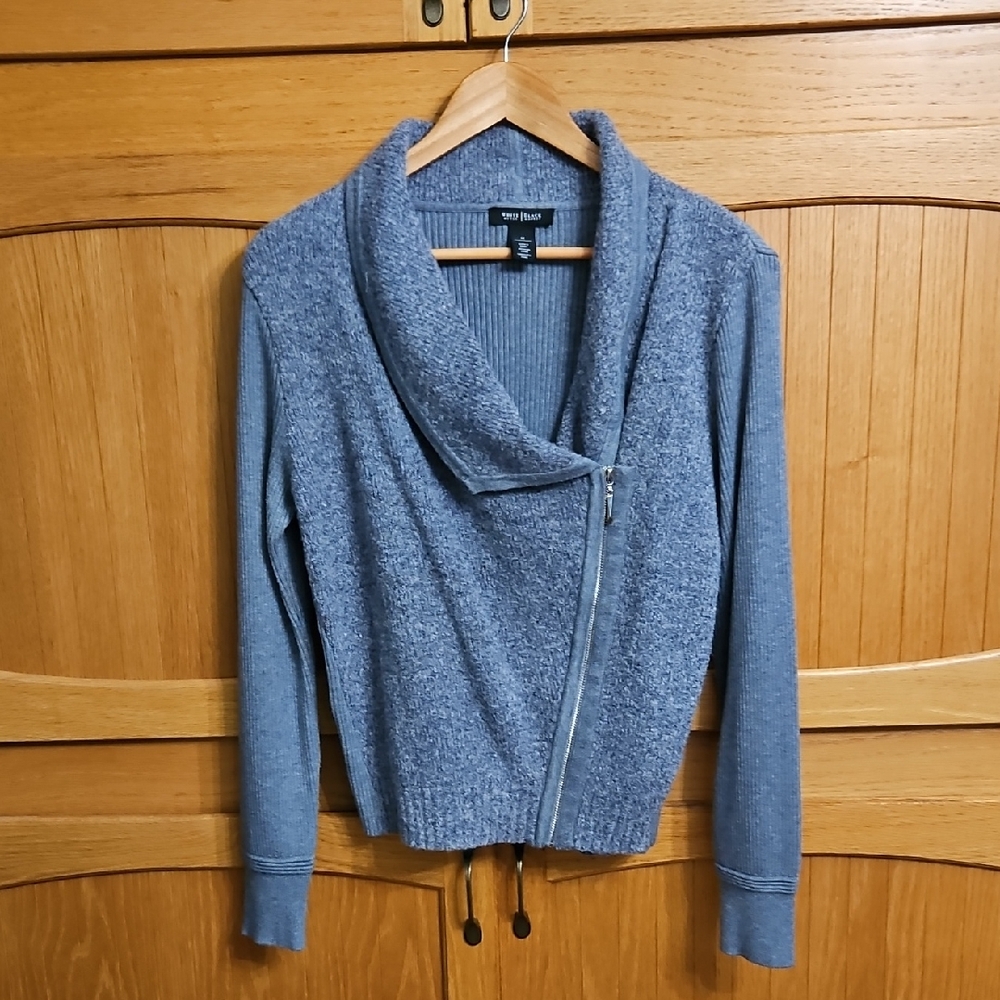 White House Black Market Heather Gray Sweater